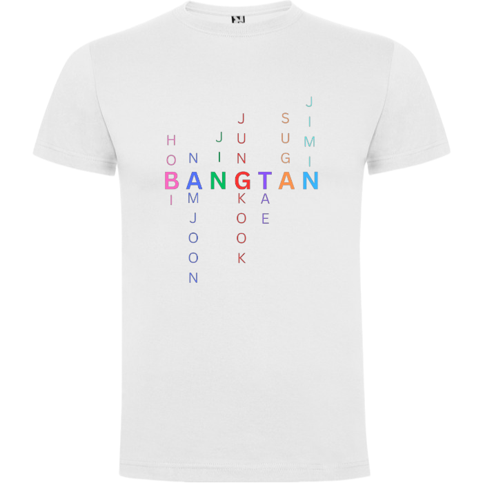 Polera estampada BTS