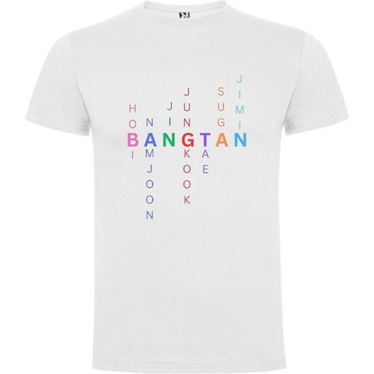 Polera estampada BTS