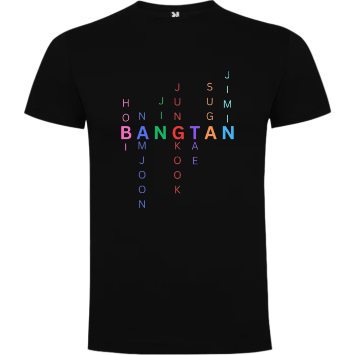 Polera estampada BTS